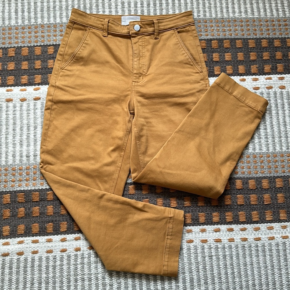 EVERLANE Cropped straight Chinos size 8